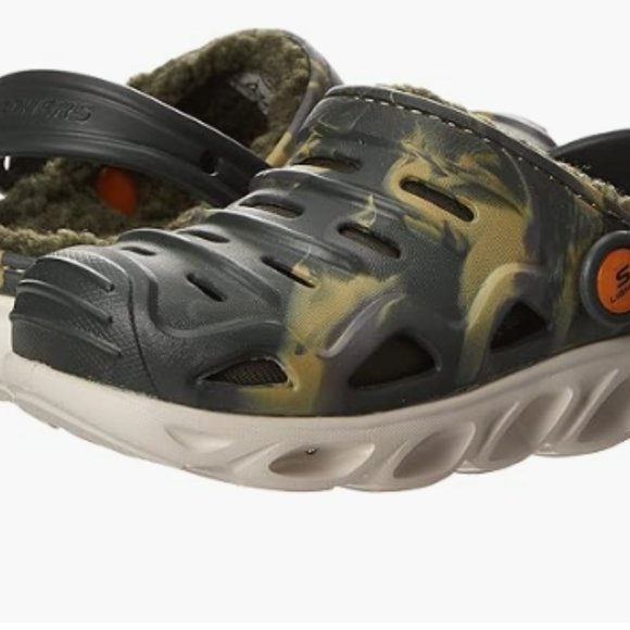 Skechers Unisex- kids Foamies Lights Clogs Size 13 - Picture 1 of 4